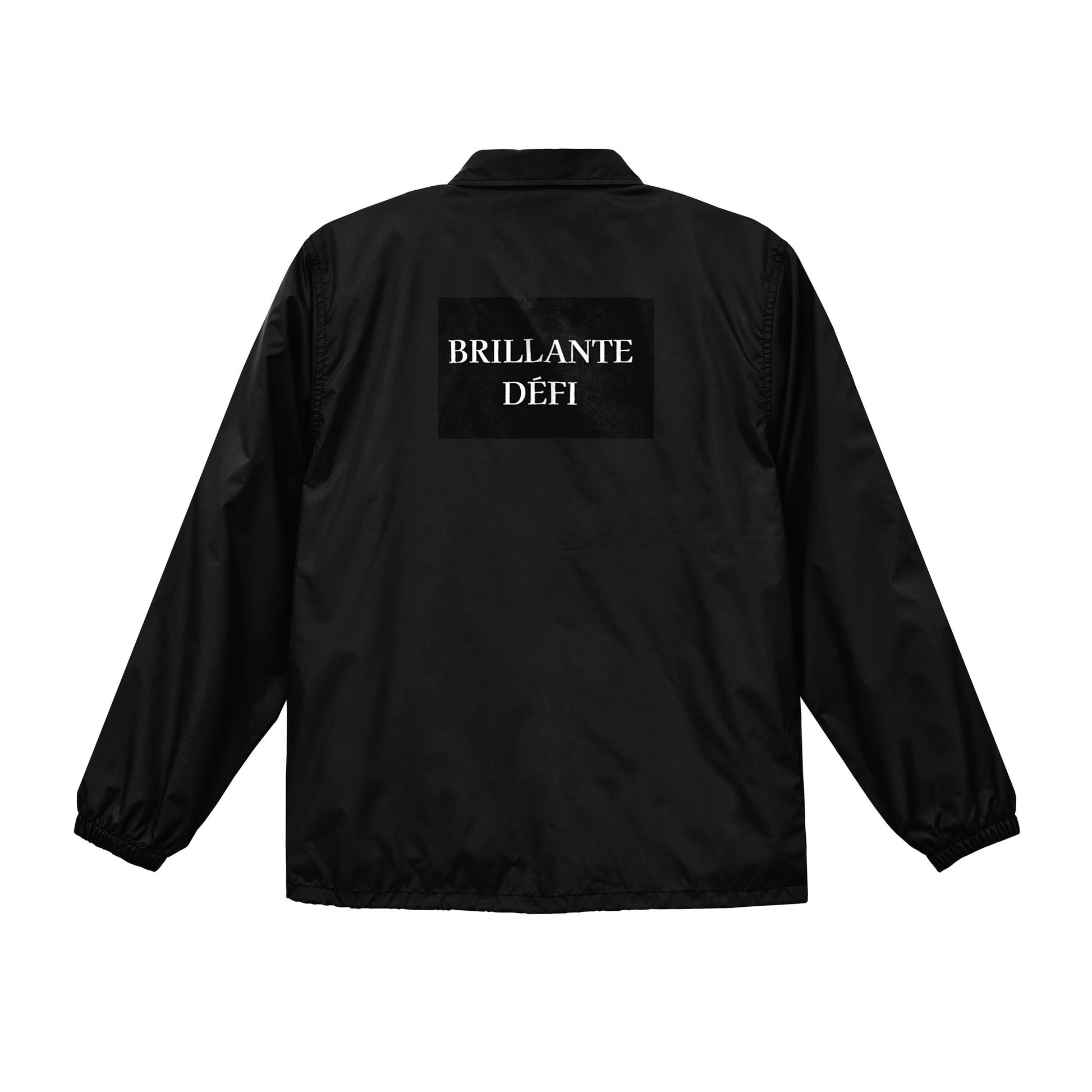 ナイロン コーチ ジャケット（裏地付） black image