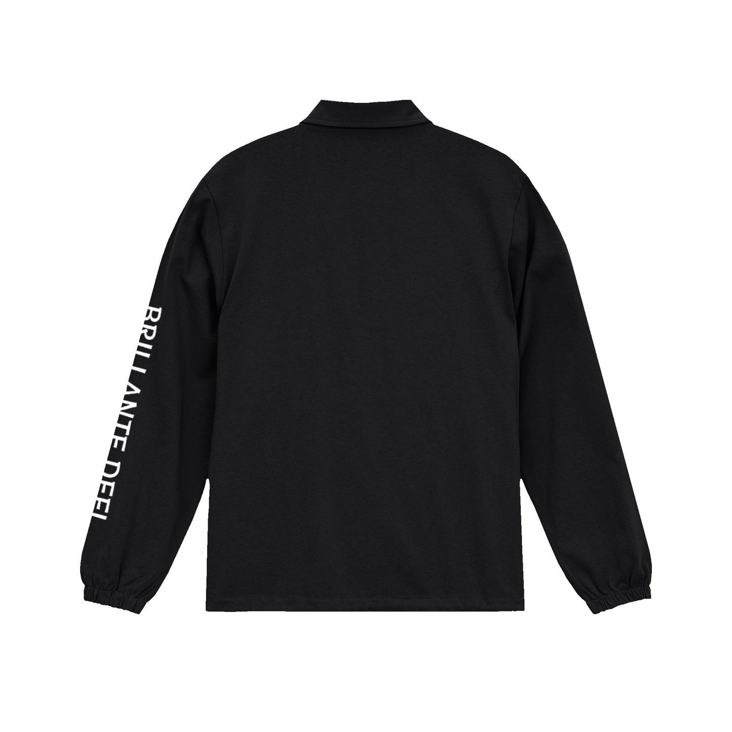 オンス コットン ジャージー コーチ ジャケット（一重 black image