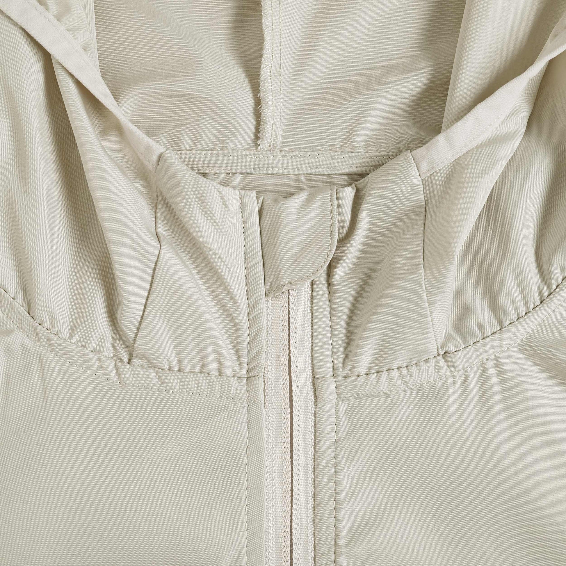 リサイクルタフタフーデットジャケット ivory image