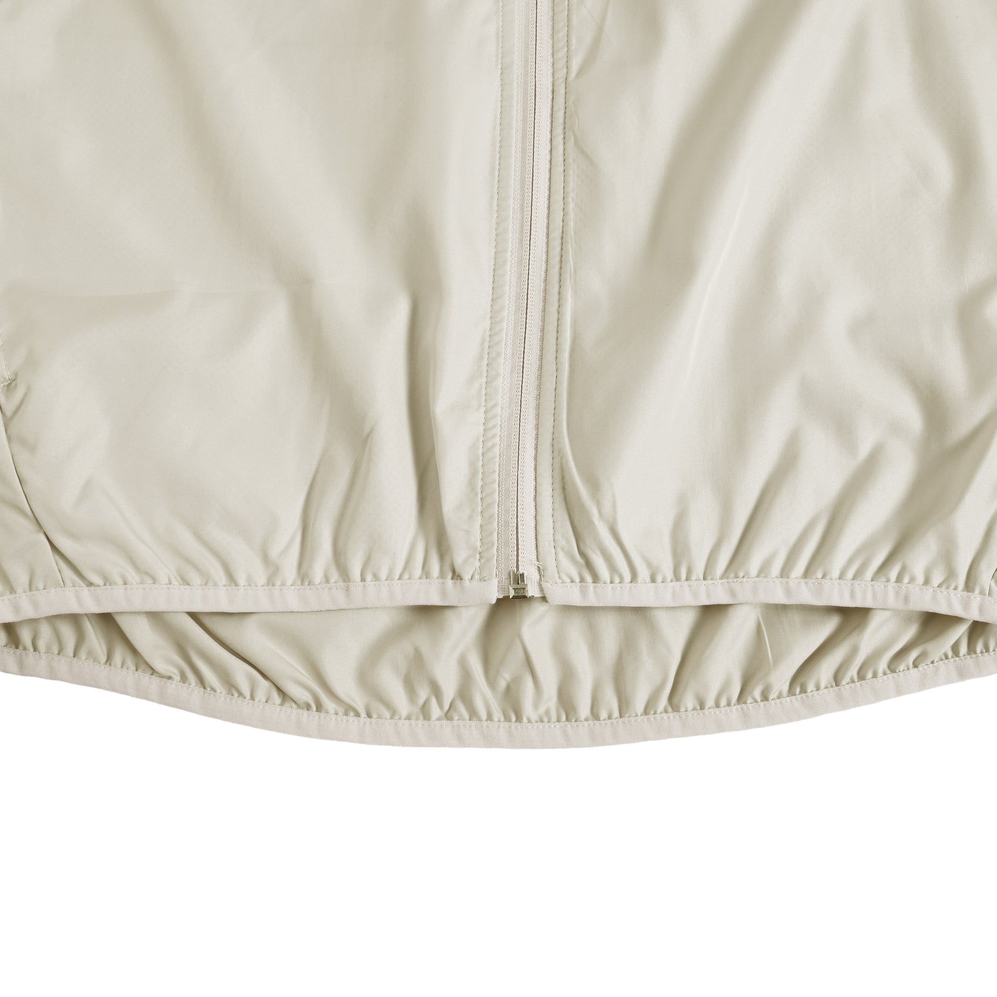 リサイクルタフタフーデットジャケット ivory image