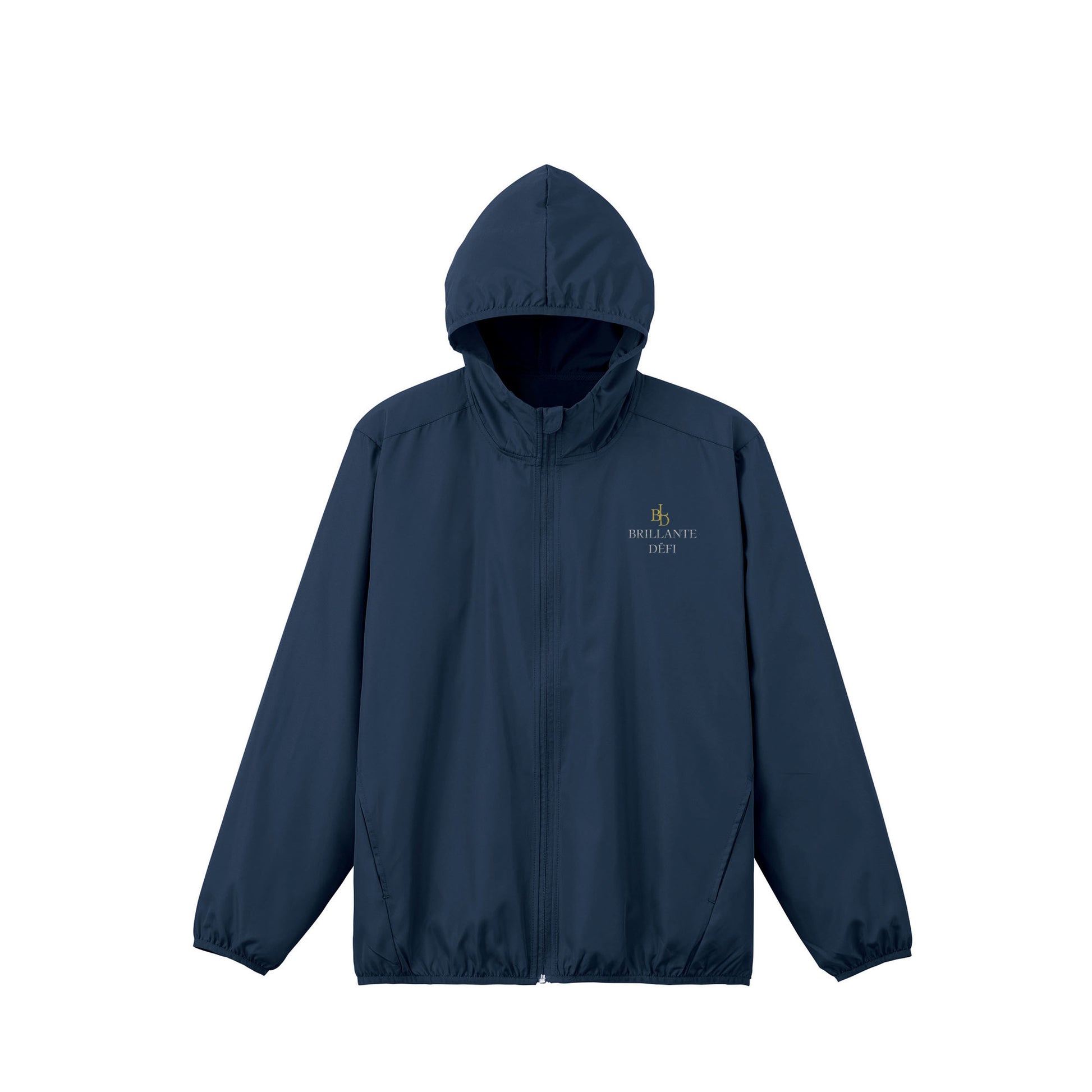 リサイクルタフタフーデットジャケット navy image