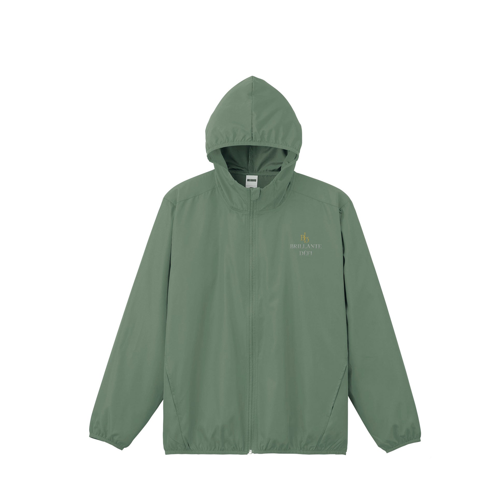 リサイクルタフタフーデットジャケット olive image