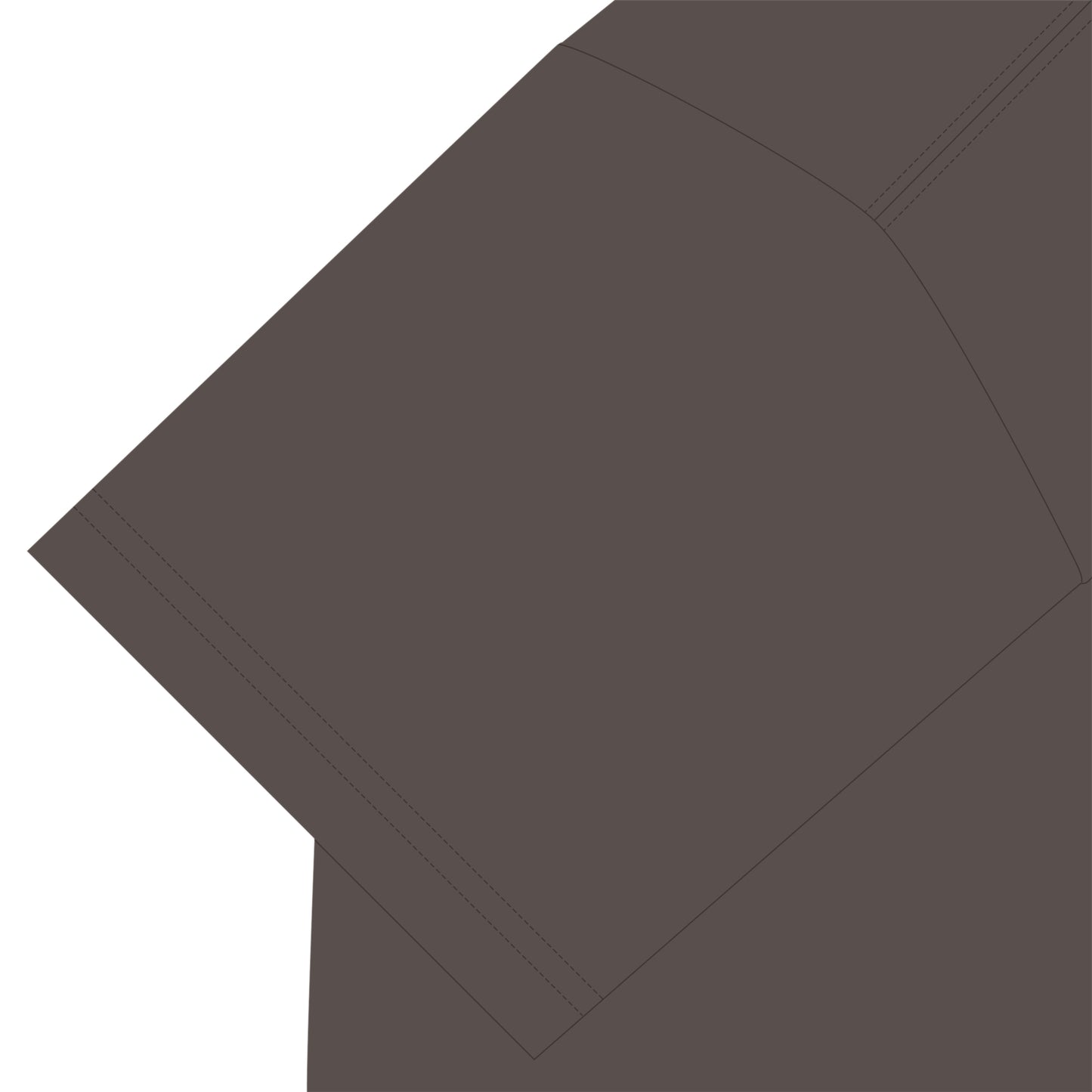 シンプルワンポイントアクセント半袖Tシャツ