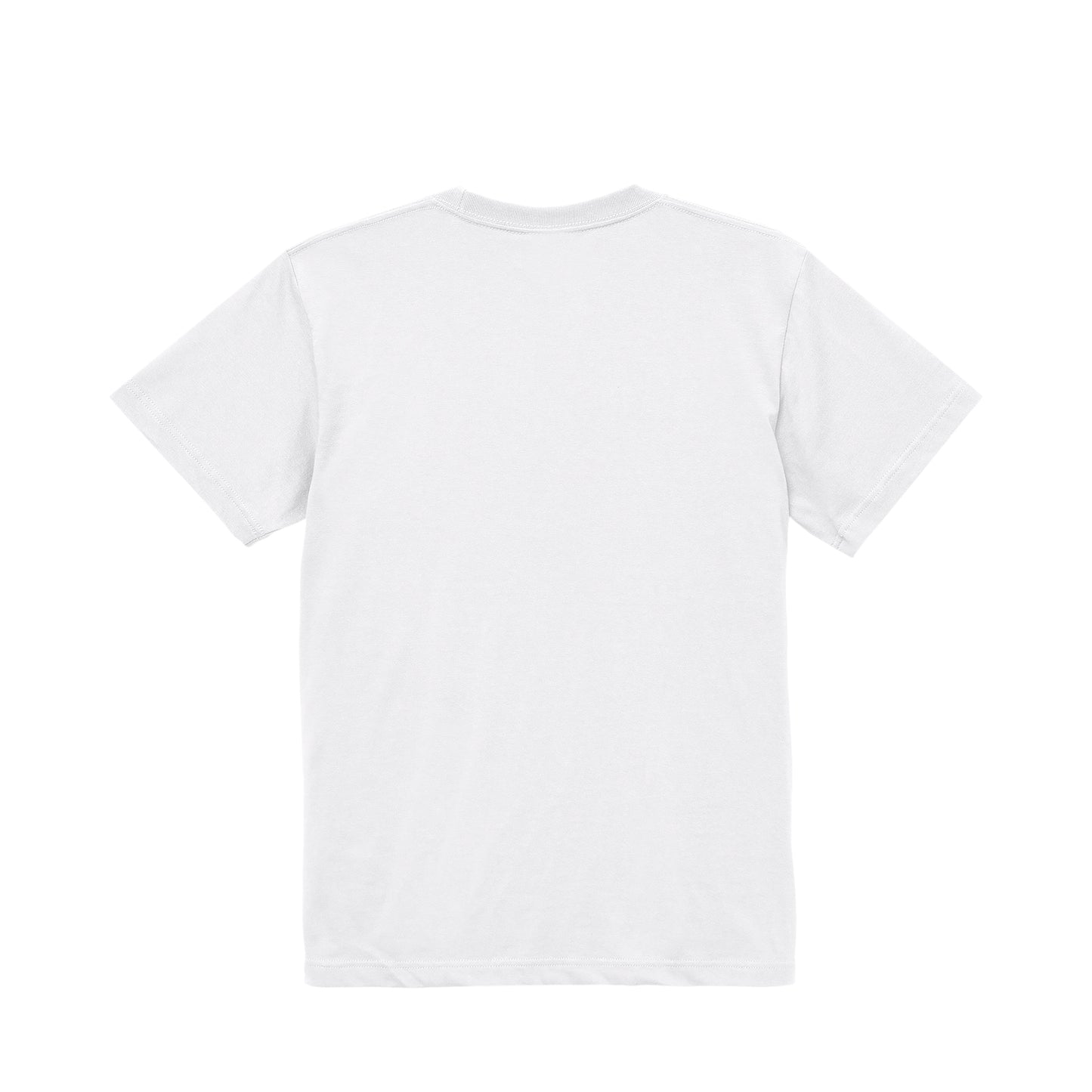 シンプルワンポイントアクセント半袖Tシャツ