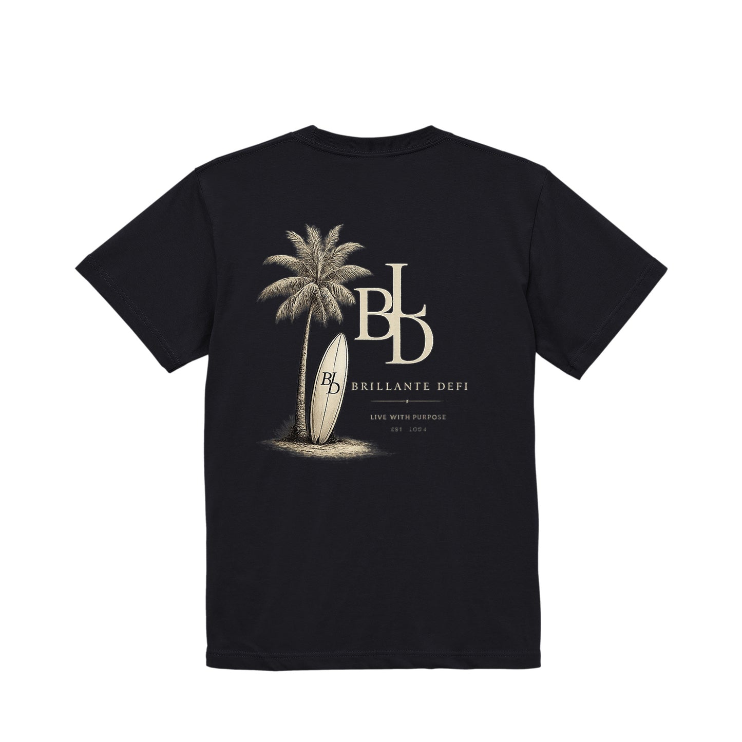 Palm Logo Tee black image