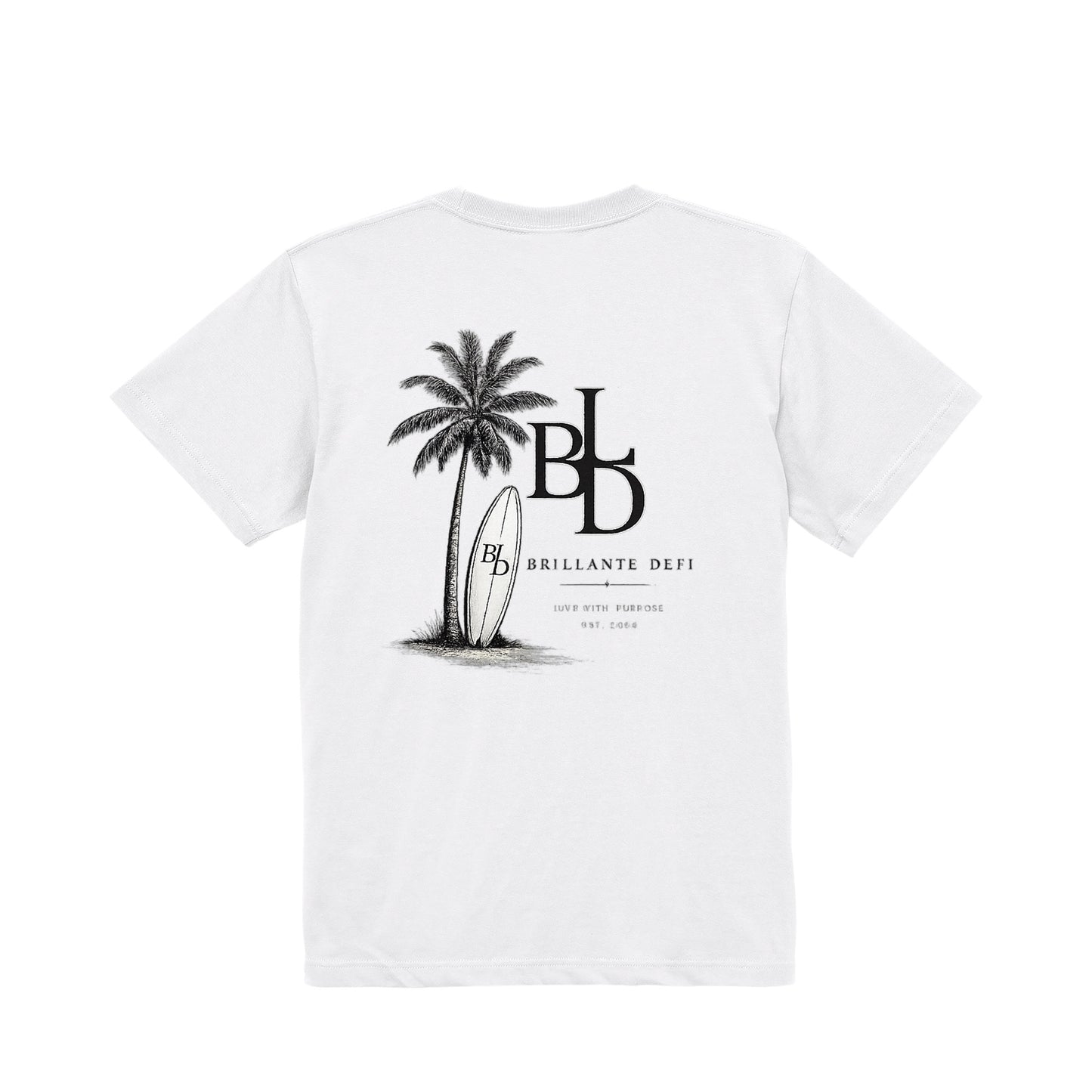 Palm Logo Tee white image