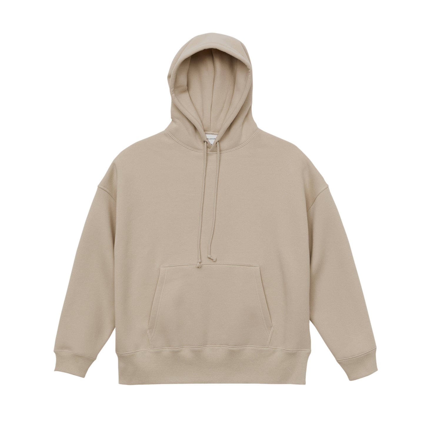 BRILLANTE DEFIビッグシルエット バックロゴ プルオーバー パーカ sand-beige image