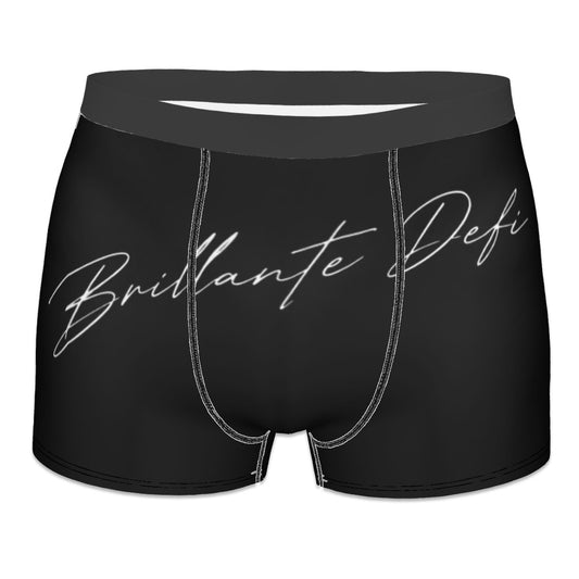 BRILLANTE DEFI シグネチャーロゴ ストレッチボクサーパンツ メンズ