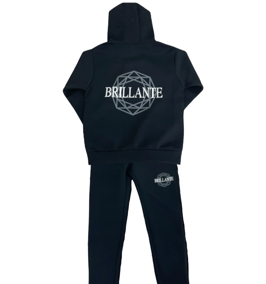 ☆SALE☆　BRILLANTE ダンボールニットプルオーバーパーカーセットアップ可能