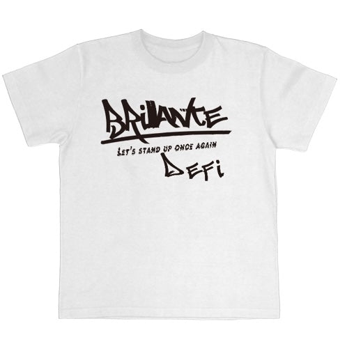 [[2000円ぽっきり価格SALE]]残り僅か！！ BRILLANTE DEFI ビックロゴTシャツ