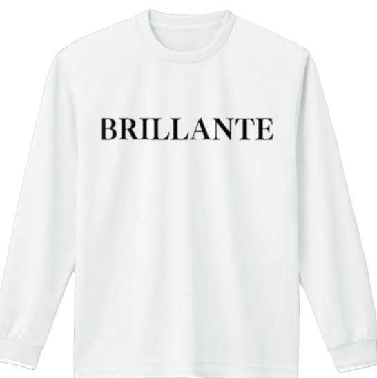 ☆SALE☆大人気BRILLANTEスタイリッシュ長袖Tシャツ