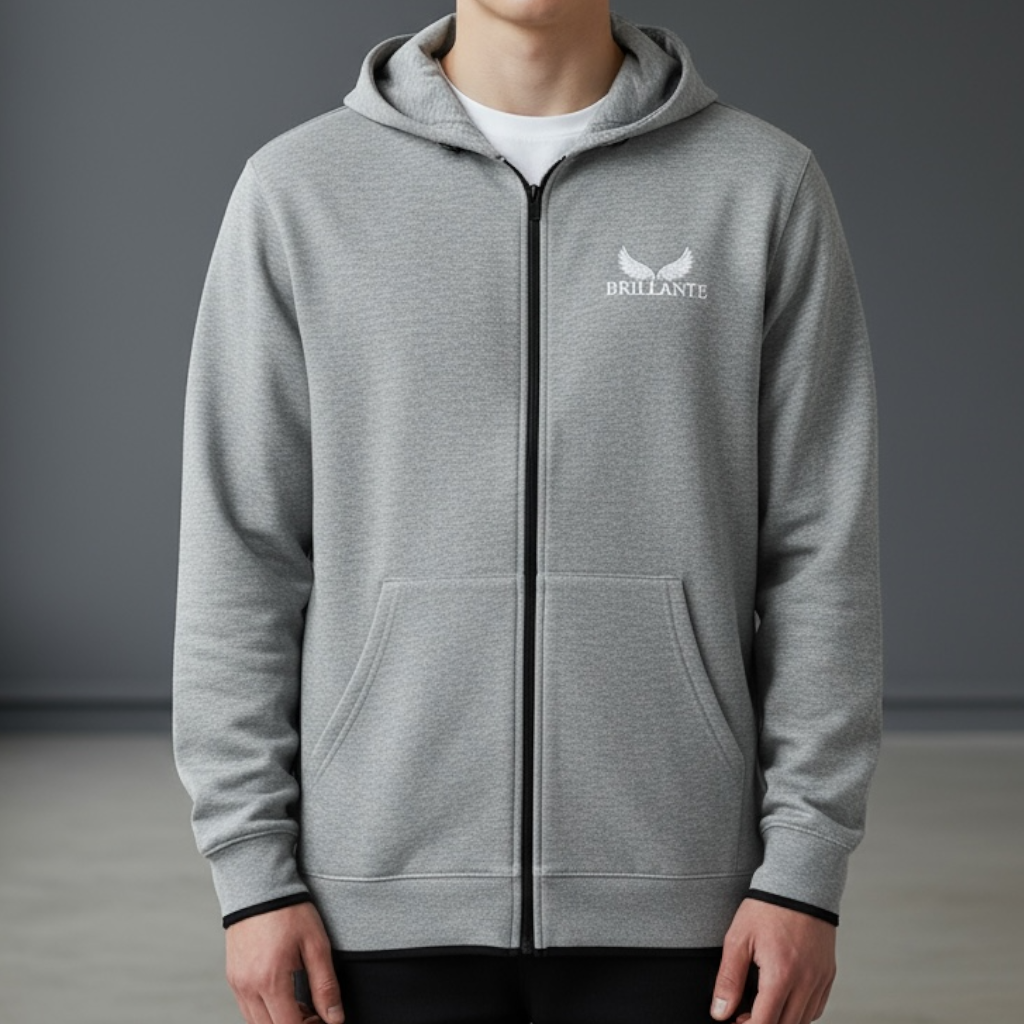 [[SALE]]  SPORTS WARE高機能ドライスウェットジップパーカー （グレー）