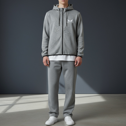 [[SALE]]  SPORTS WARE高機能ドライスウェットジップパーカー （グレー）