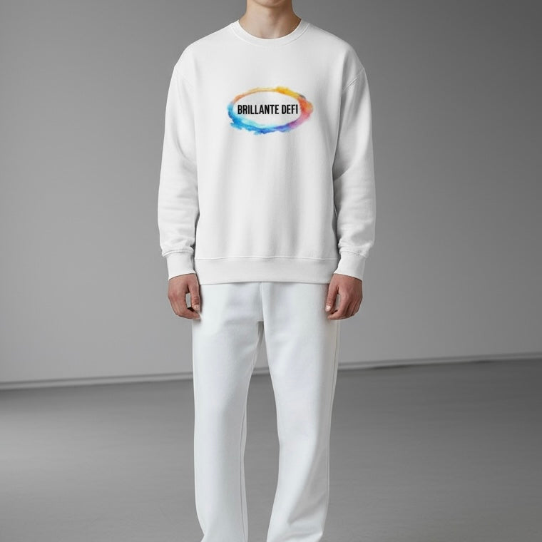 ☆[[SALE]]☆BRILLANTE DEFIレインボー クルーネックトレーナー