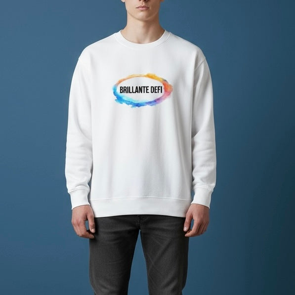 ☆[[SALE]]☆BRILLANTE DEFIレインボー クルーネックトレーナー