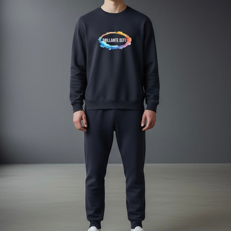 ☆[[SALE]]☆BRILLANTE DEFIレインボー クルーネックトレーナー