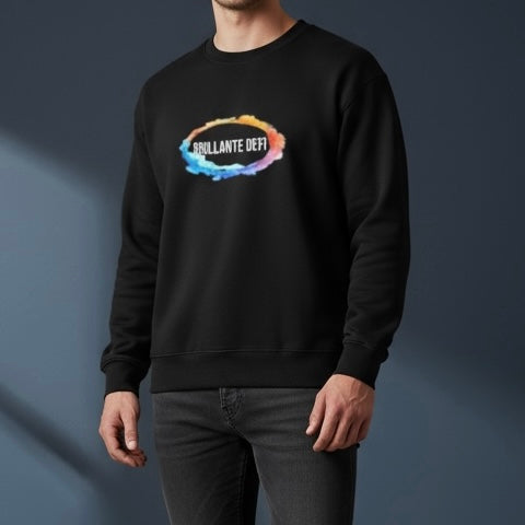 ☆[[SALE]]☆BRILLANTE DEFIレインボー クルーネックトレーナー