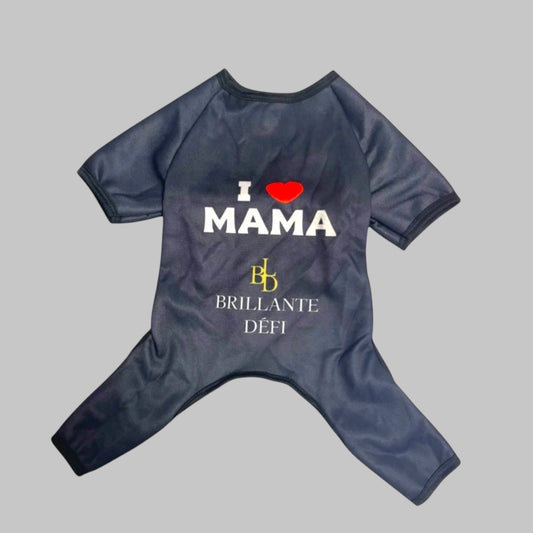 I Love Mama Dog Wear