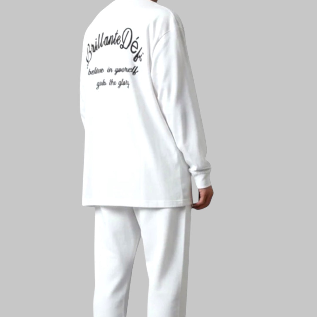 Back Print Long Tee