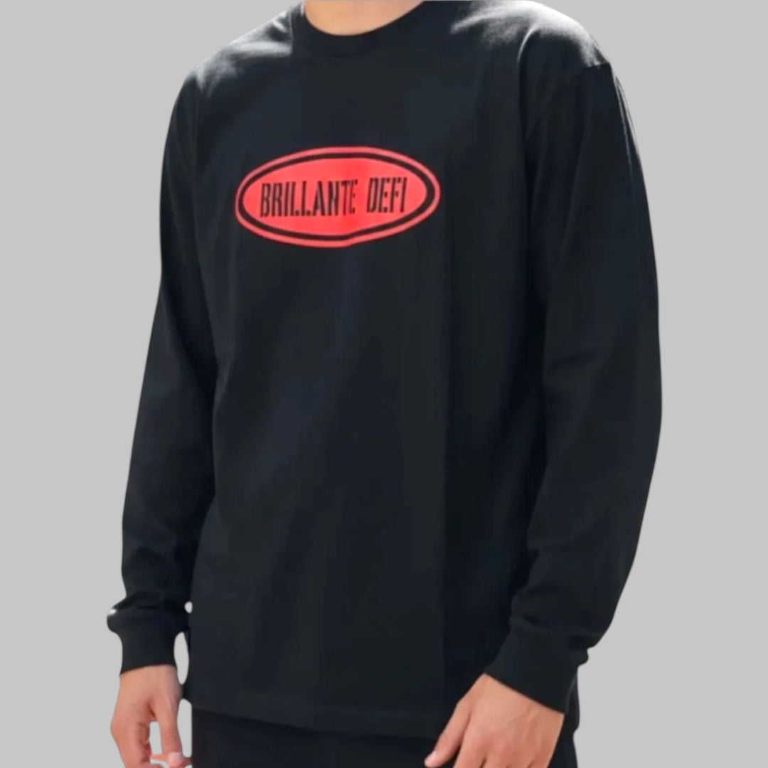 Oval Logo Long Sleeve Tee　