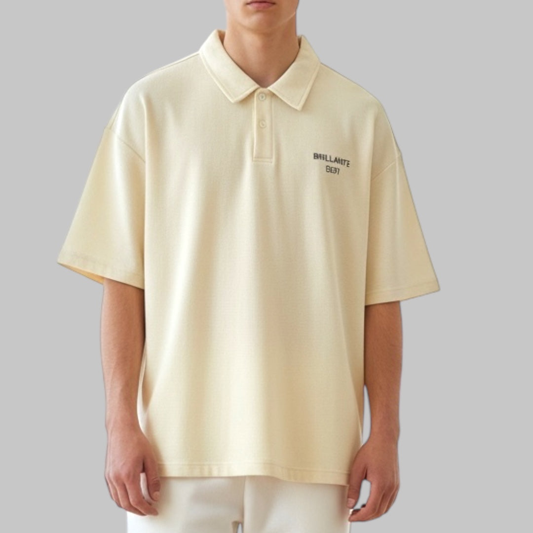Waffle Polo Shirt