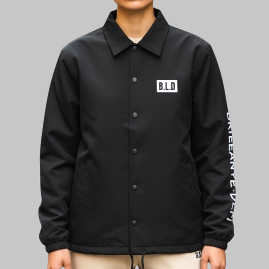 Cotton Jersey Coach Jacket