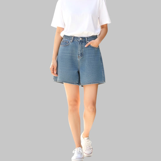Denim Shorts-Ladys