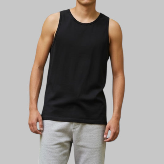 Easy Tank Top-Black