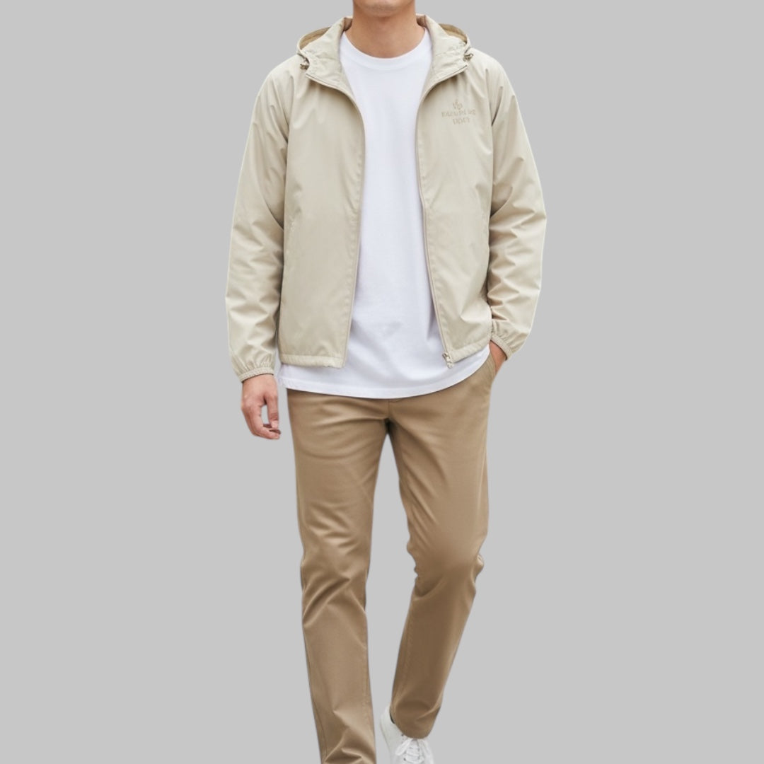 Light Hooded Jacket