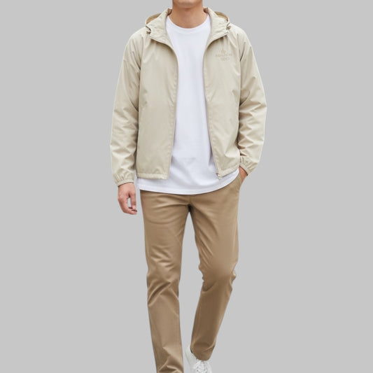Light Hooded Jacket