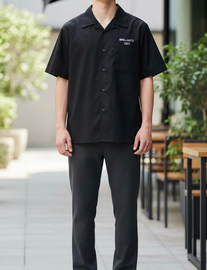 Open Collar Shirt