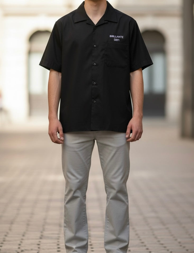 Open Collar Shirt