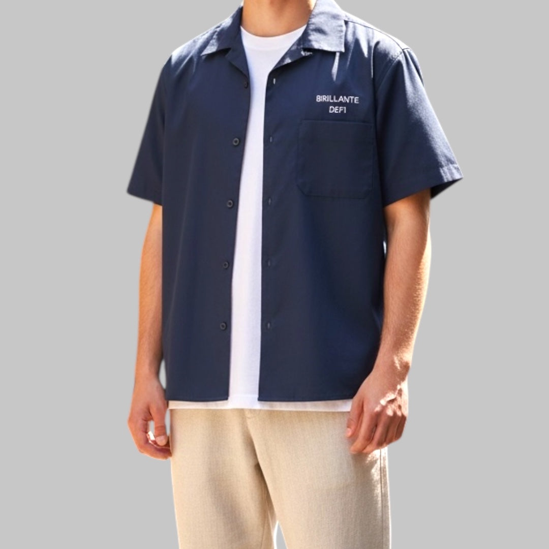Open Collar Shirt