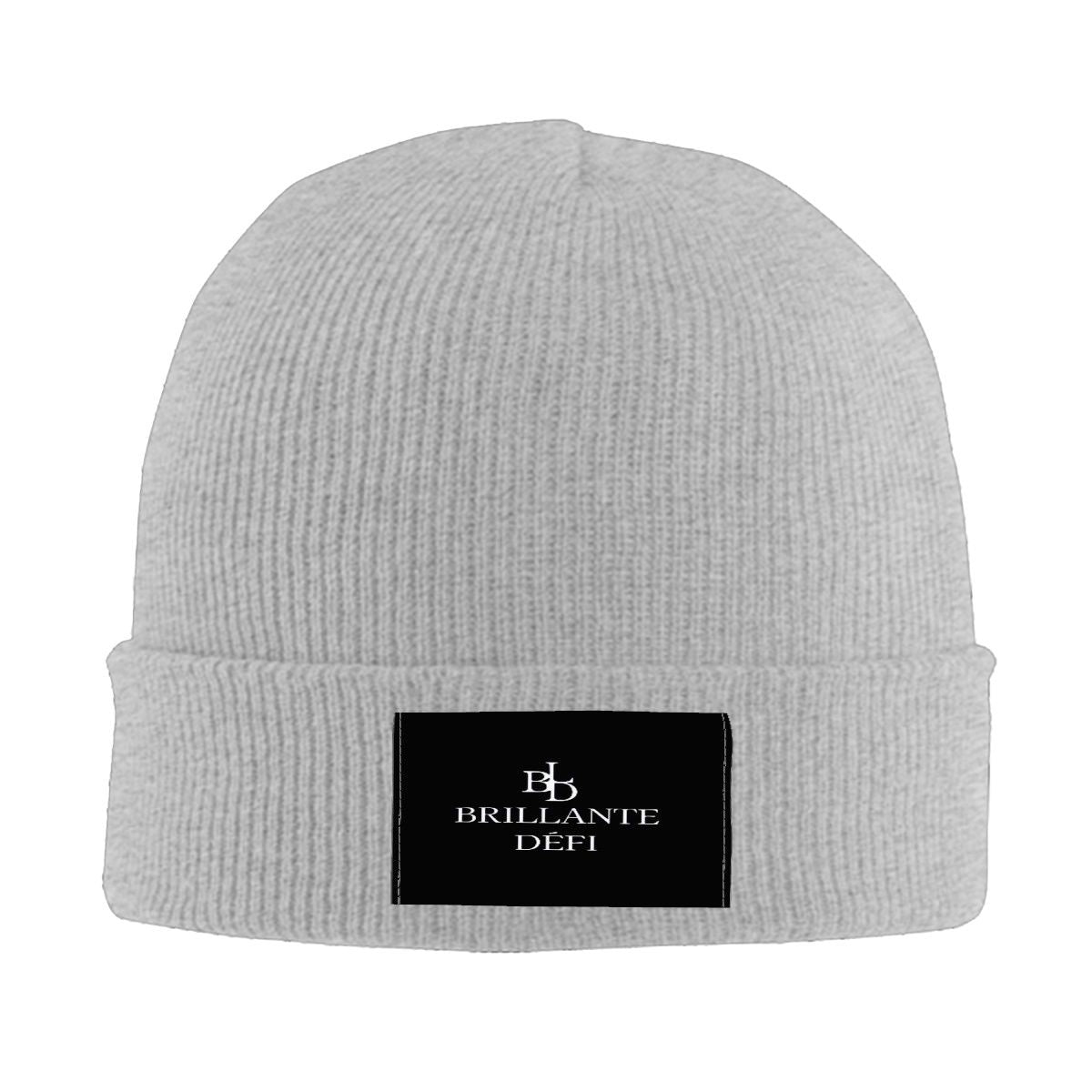 BRILLANTE DEFI ロゴパッチ ニットビーニー　全４カラー（unisex）