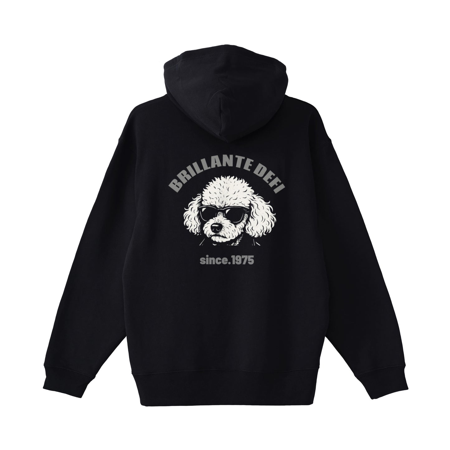 BRILLANTE DEFI ビックトイプーパーカースタンダード パイルパーカー black image