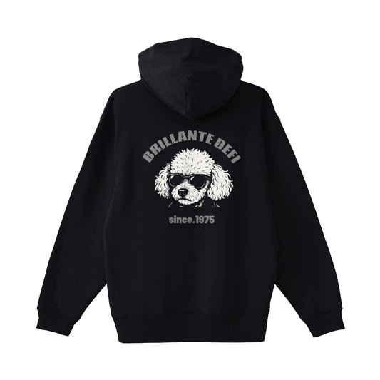 BRILLANTE DEFI ビックトイプーパーカースタンダード パイルパーカー black image