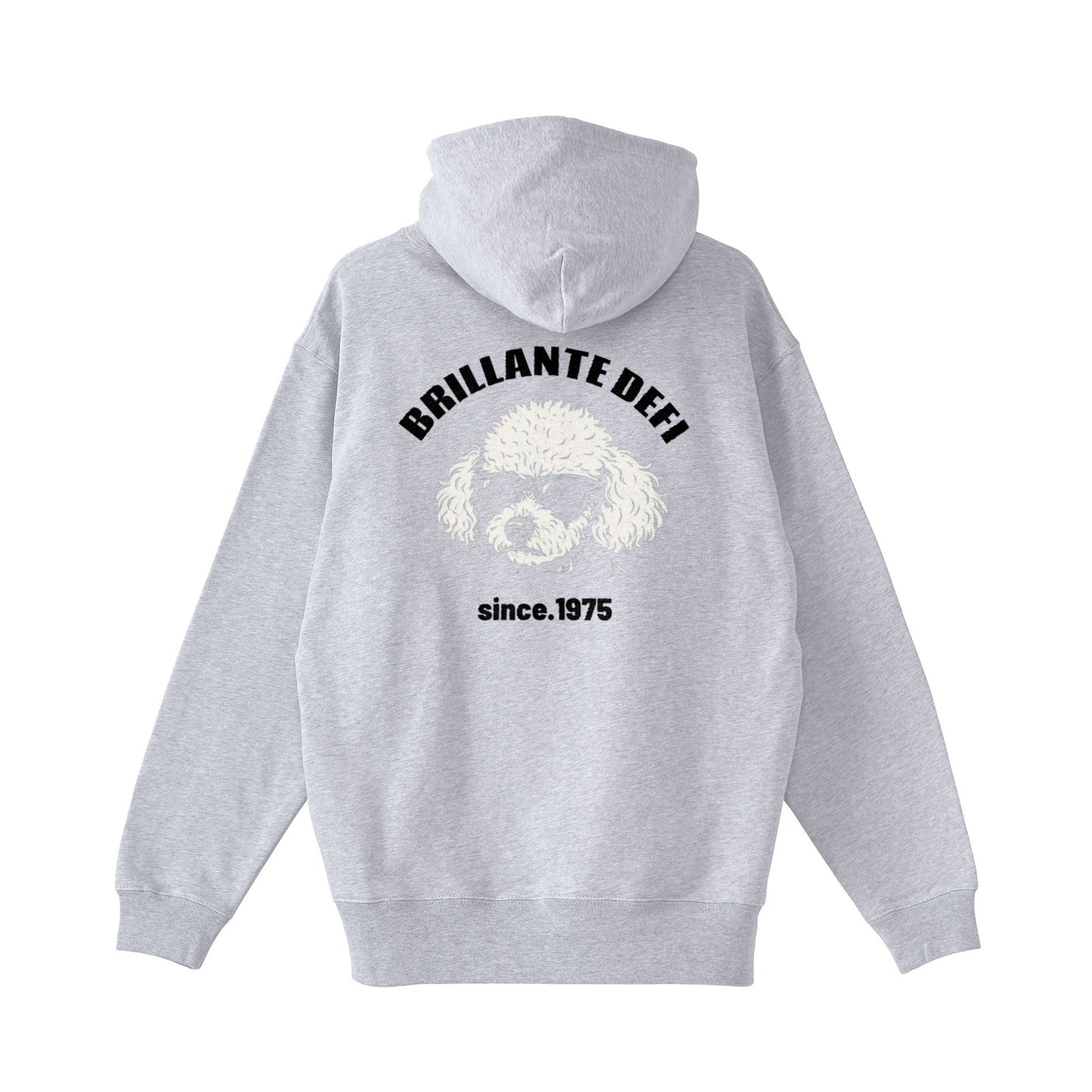 BRILLANTE DEFI ビックトイプーパーカースタンダード パイルパーカー gray image